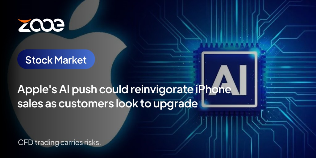 Apple’s AI push could reinvigorate iPhone sales as customers look to upgrade