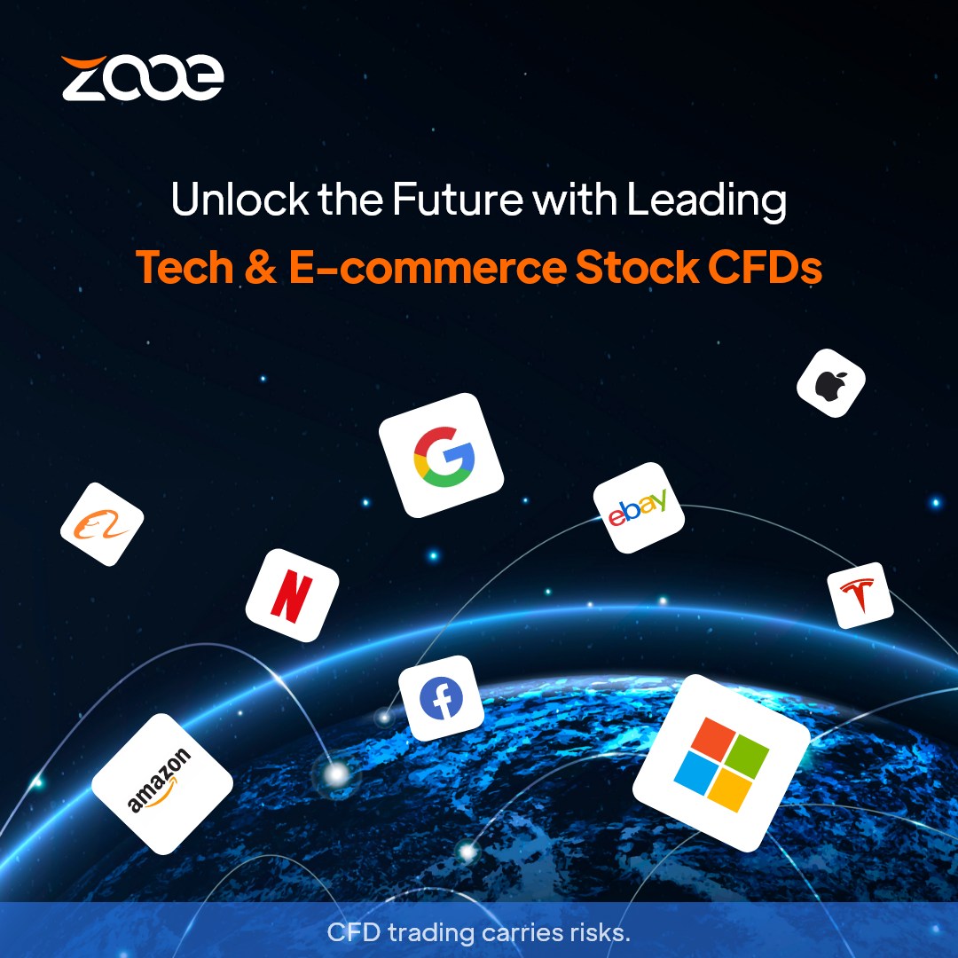 Zooe Unlocks Leading Tech & E-commerce Stock CFDs