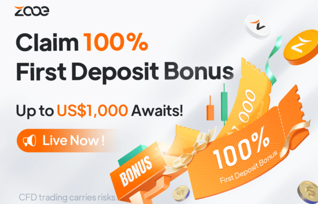 Bonus Deposit Pertama Zooe – Sehingga 100% Kini Secara Langsung!