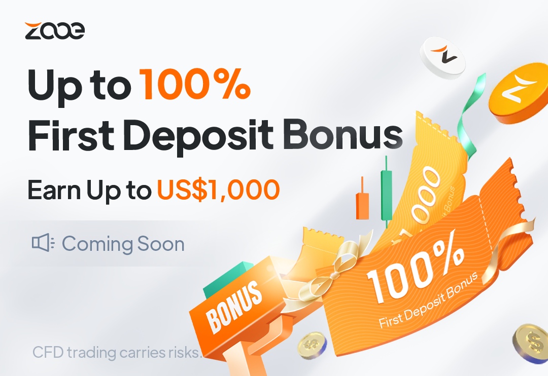 Zooe’s Up to 100% First Deposit Bonus is Coming Soon!